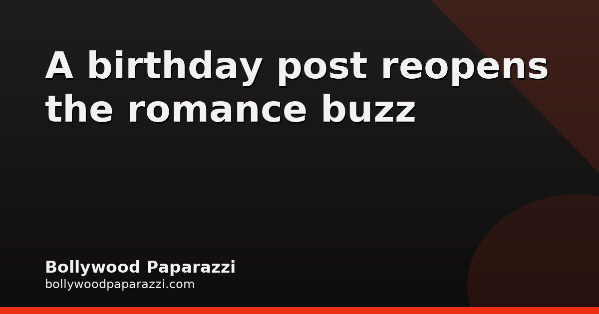 Ahaan Panday’s Birthday Post for Aneet Padda Fuels Romance Buzz