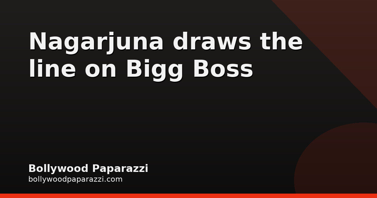 Bigg Boss Telugu 10: Nagarjuna Schools Shalini Over Rule Breach