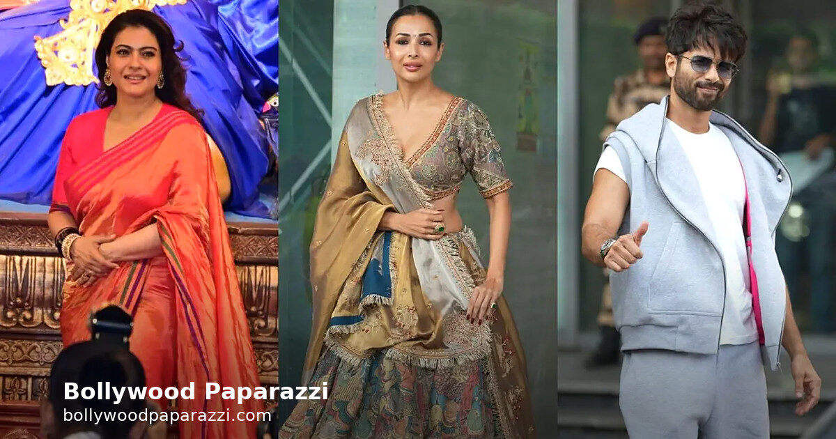 Kajol, Shahid, Malaika Step Out: Festive to Airport Style