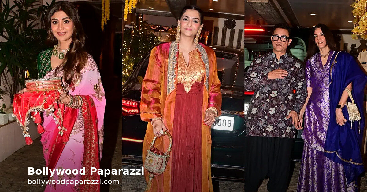 Karwa Chauth 2026: Bollywood gathers at Anil Kapoor's home