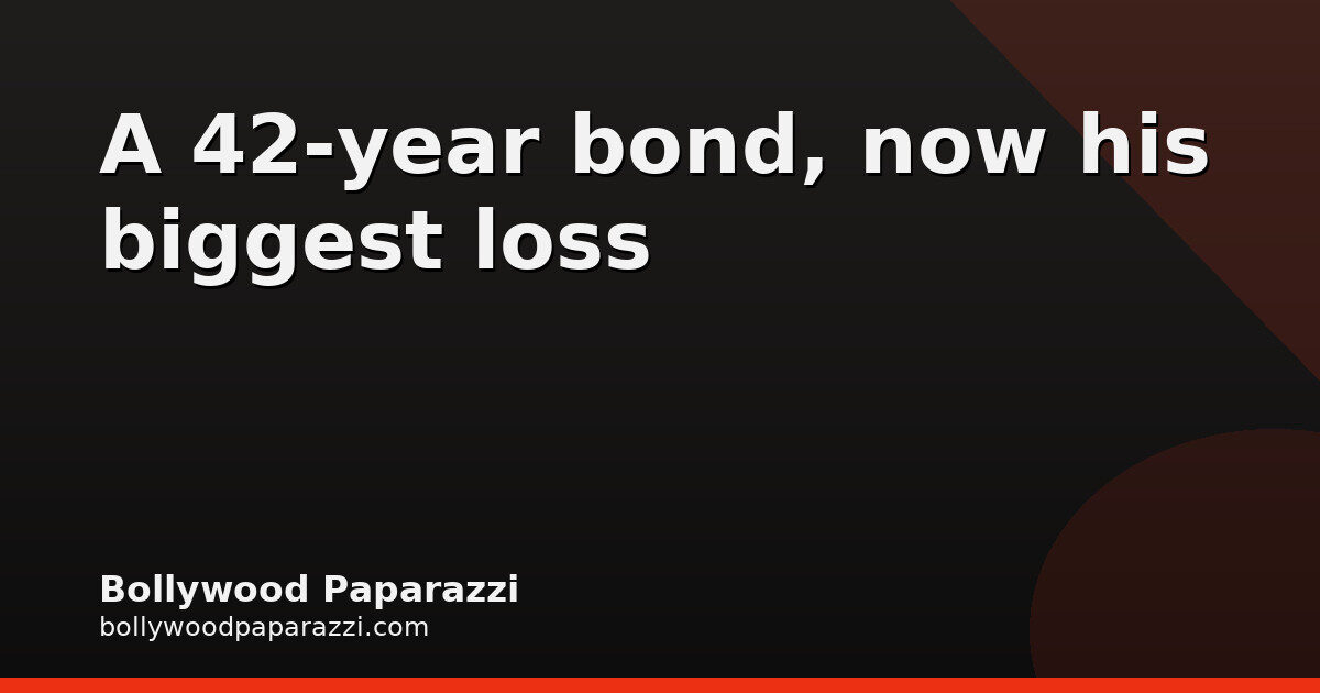 Manjrekar: 42-year bond makes Nana Patekar loss biggest after parents
