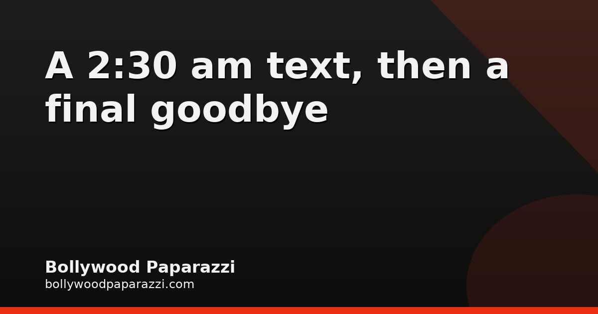 Nana Patekar dies at 75: Doctor shares his final hours