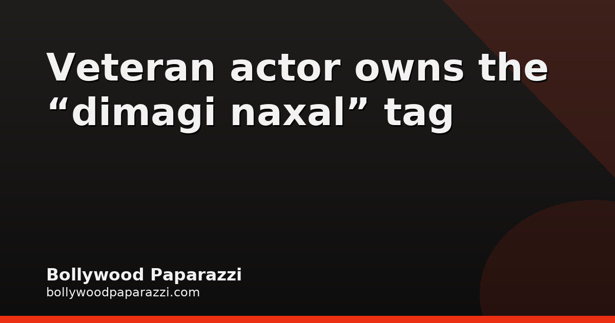 Naseeruddin Shah Backs Jamia Students as Proud Dimagi Naxal