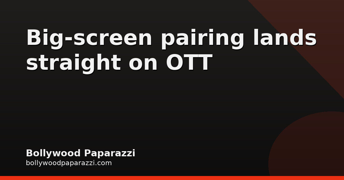 Pankaj Tripathi, Aditi Rao Hydari’s Sony LIV Rom-Com Teaser Drops