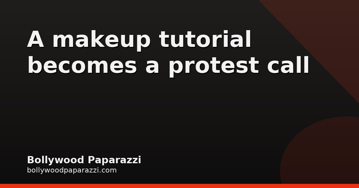 Richa Chadha’s Facial Recognition Hack Backs CJP Protest