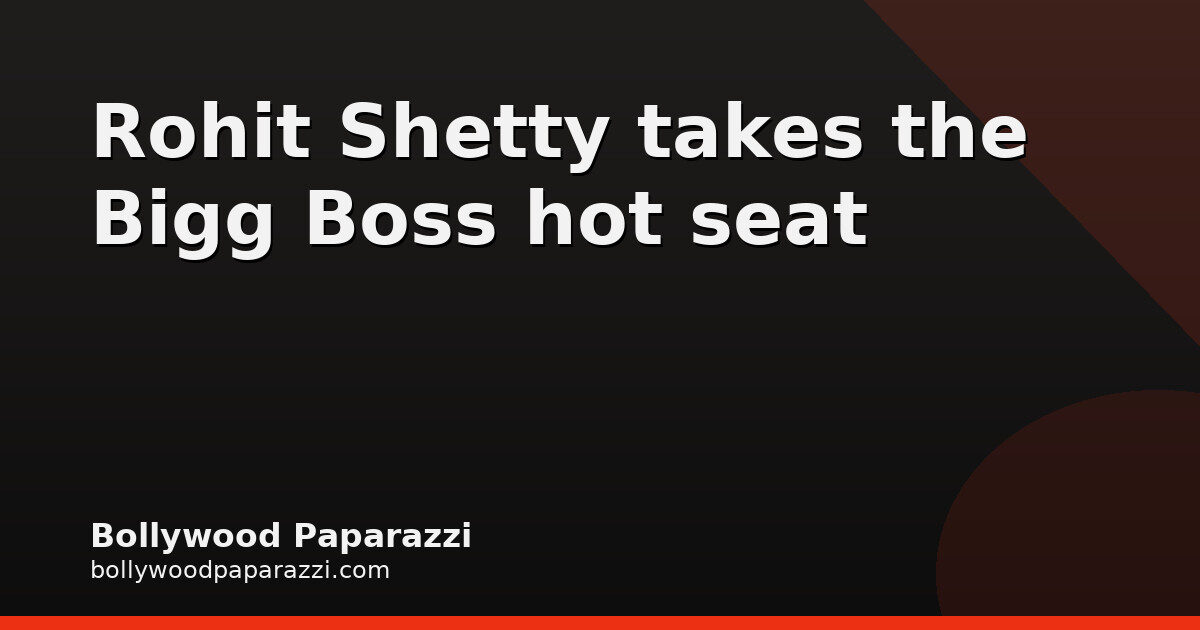 Salman Khan to skip Bigg Boss 20; Rohit Shetty to host