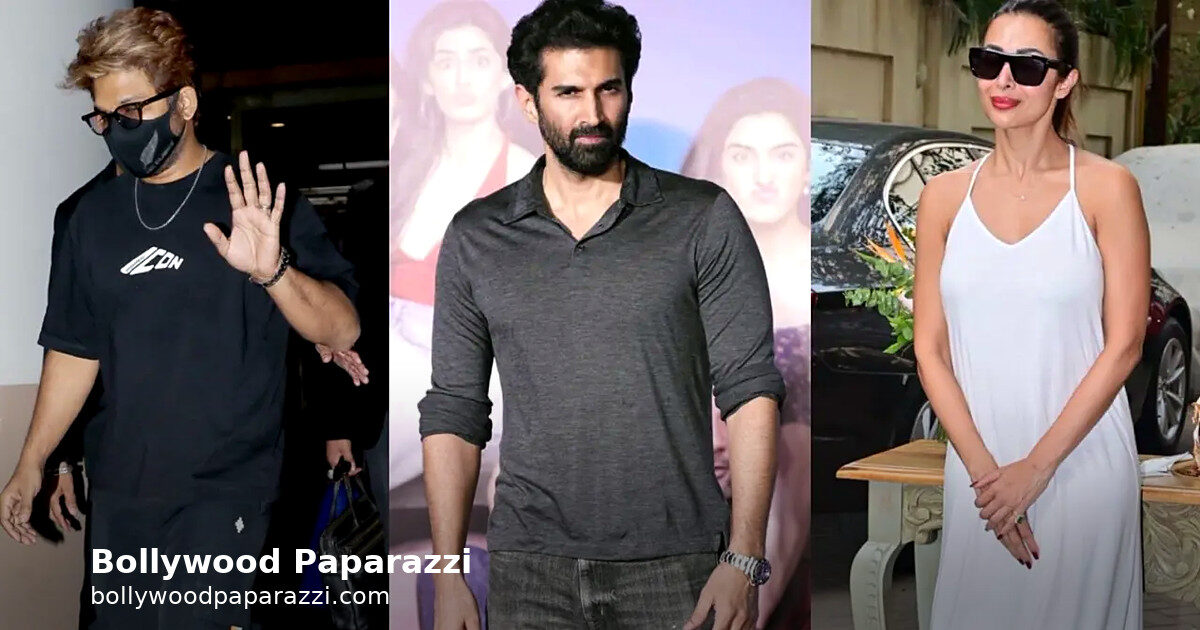 Allu Arjun, Aditya Roy Kapur and Malaika Arora's Latest Outings