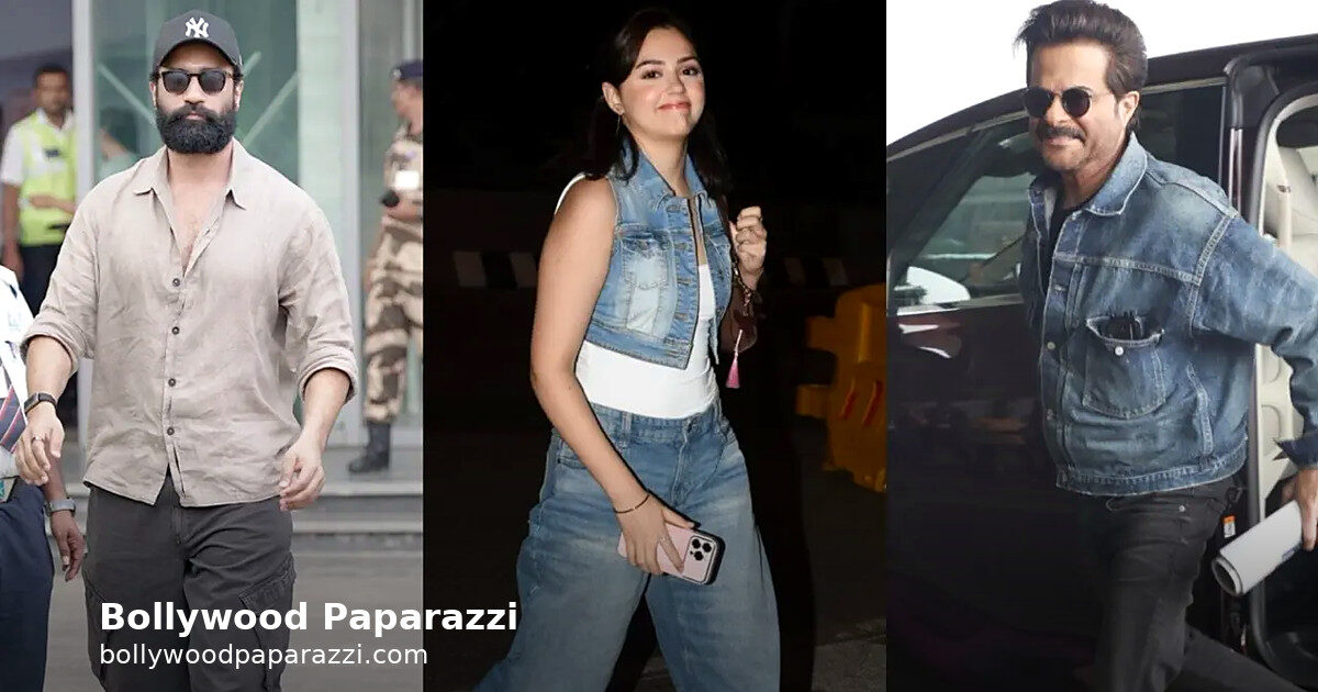 Double Denim Rules the Airport: Top Bollywood Spottings